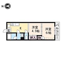 滋賀県大津市馬場２丁目（賃貸アパート2K・3階・38.57㎡） その2