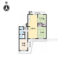 びわ湖美空第二団地13号棟 406 ｜ 滋賀県大津市美空町（賃貸マンション3LDK・4階・68.30㎡） その2