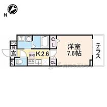 グレイス・Ｍ 102 ｜ 滋賀県草津市野路町（賃貸アパート1K・1階・27.02㎡） その2