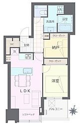 間取図画像 1SLDK