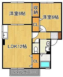 ＣＯＺＹ　ＣＯＵＲＴ　Ａ棟 2階