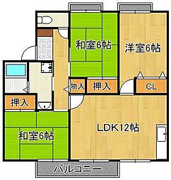 間取図画像 3LDK
