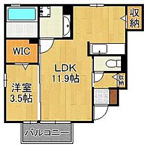 丸ノ内みずほ  ｜ 福岡県遠賀郡水巻町猪熊2丁目（賃貸アパート1LDK・1階・40.40㎡） その2