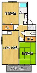 ヴァンベール大浦Ｄ棟 2階