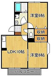 クレセント鴨生田 2階