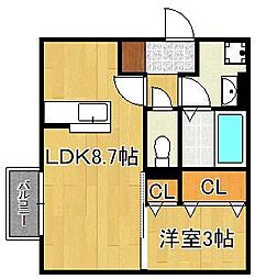 🉐敷金礼金0円！🉐D-ROOM桜 本城