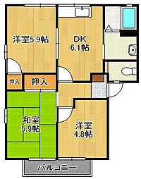 フィールドコート本城D