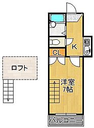 レオパレス北鷹見 2階
