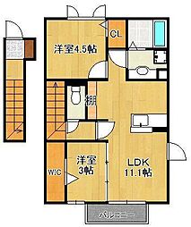 ヴィルヌーブ相坂　B棟 2階