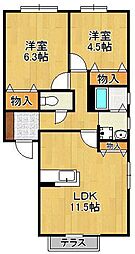 フェリーチェ学研台IIB 1階