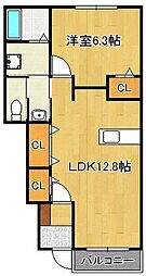 ライフサニー浅川III 1階