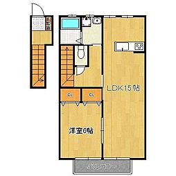 ルネス本城Ｂ棟 2階