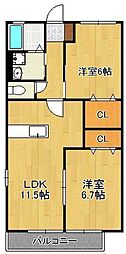 ハイアイランド本城 1階/-