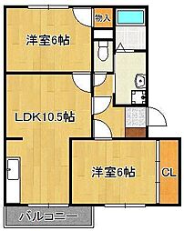 ロジュマン本城 3階/-