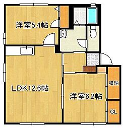 アクシス本城 B 1階/-