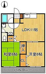 ロイヤルシャトー片山 2階/-
