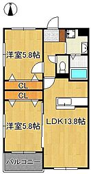 Glan Regale 折尾 4階/-