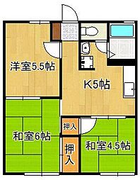 タウニィ熊西 1階