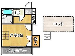ウェーブ皇后崎 2階/-