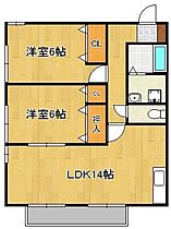 グランパルクＣ  ｜ 福岡県北九州市八幡西区北筑2丁目（賃貸アパート2LDK・2階・60.30㎡） その2