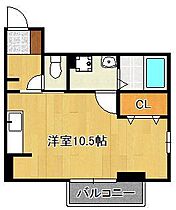 シェルフ宮丸　B棟  ｜ 福岡県北九州市若松区宮丸2丁目（賃貸アパート1R・1階・28.51㎡） その2