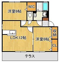 グリーンコート楽  ｜ 福岡県北九州市八幡西区熊西2丁目（賃貸アパート2LDK・1階・56.00㎡） その2