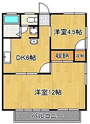 グランデール鳴水 B 2階
