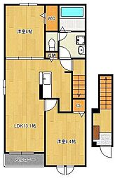 ティーダ竹末 A 2階