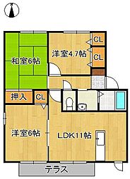 ソシア平尾B棟 1階/-
