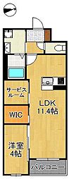 プロスペレ浜町 1階