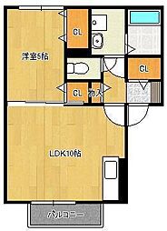 カーサロッソ 2階