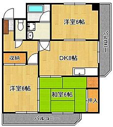 マークハイツ若葉 2階