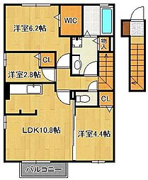 カルドーＫ＆Ｋ　Ｂ棟 2階