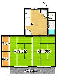 シャトレ南王子 2階