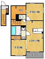 リオ・グランデ直方　2番館 2階