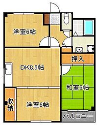 メゾンドウィステリア 1階/-