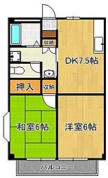 ファミール星ヶ丘 2階/-