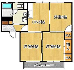 ヴィラフローラA 1階/-