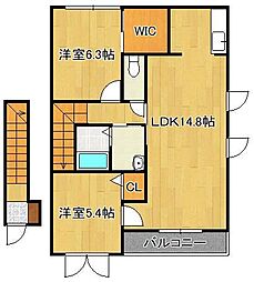 グランドゥール大地A棟 2階