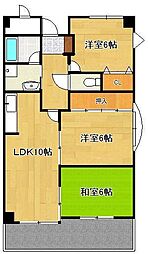 ハーモナイズ361 3LDKの間取図画像