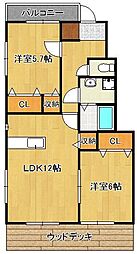 ヴィオーレ直方 1階/-