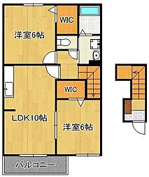 ヴィラ宮ノ前 参番館 2階/-