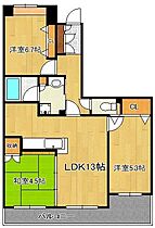 福岡県直方市大字山部（賃貸マンション3LDK・6階・70.30㎡） その2