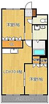 グランディールハイムII  ｜ 福岡県遠賀郡岡垣町東山田2丁目（賃貸アパート2LDK・1階・57.30㎡） その2