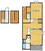 ジュエルヴィルタス  ｜ 福岡県中間市蓮花寺3丁目（賃貸アパート1LDK・3階・53.01㎡） その2