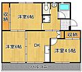 ビレッジハウス直方25階3.7万円