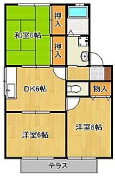 セジュール東山田III　Ｂ棟