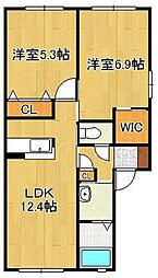 ヴィサージュ本城　Ｄ棟 1階