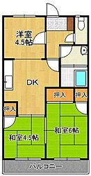 間取図画像 3DK