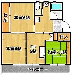 ビレッジハウス直方　2号棟 3階